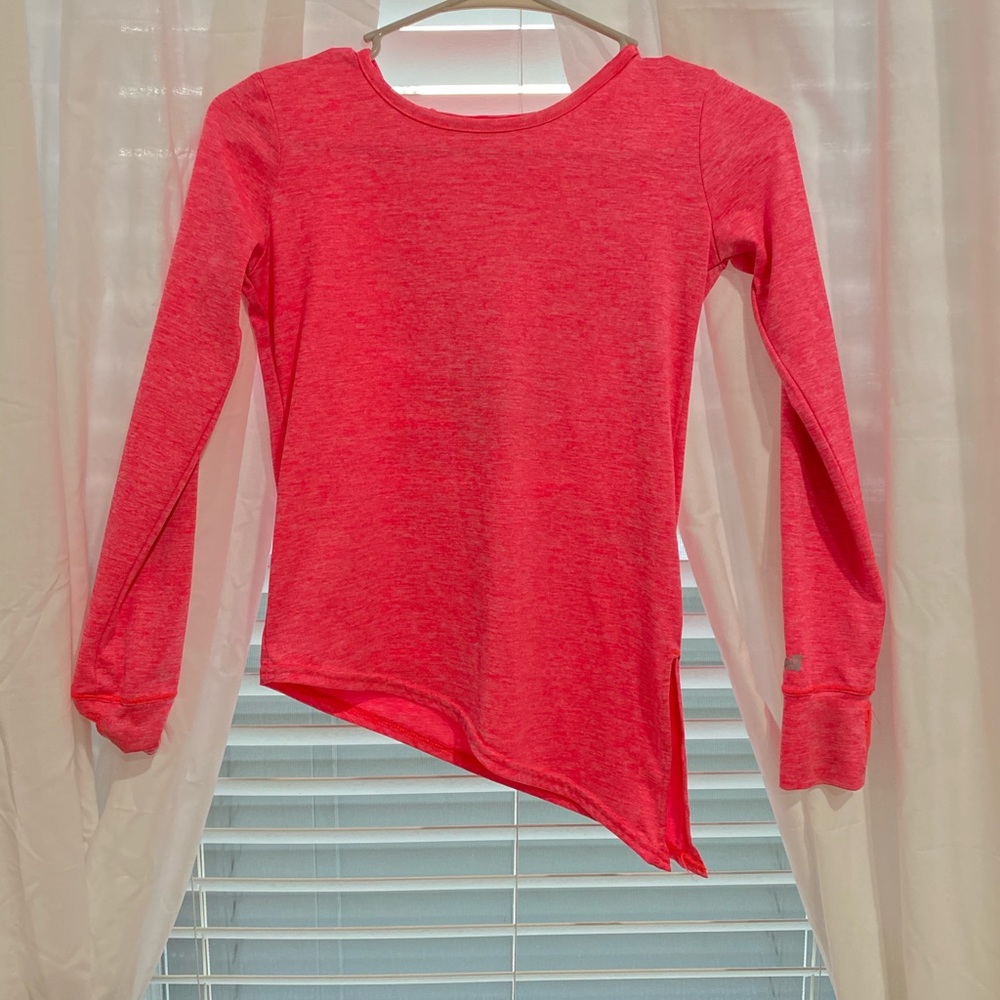 Pink Girls Avia Top w/ hood and thumb holes!